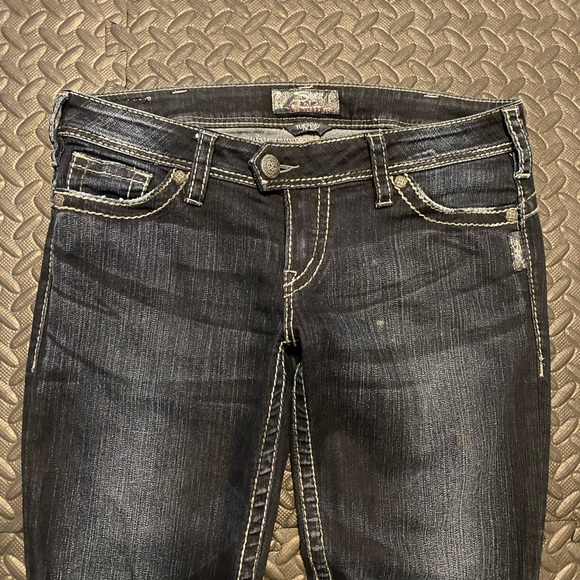 “Tuesday” Silver Jeans - Picture 2 of 5
